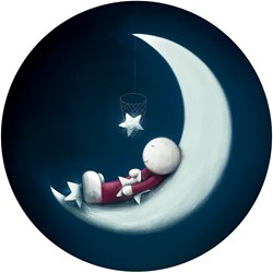 My Lucky Stars by Doug Hyde - Limited Edition on Canvas sized 32x32 inches. Available from Whitewall Galleries